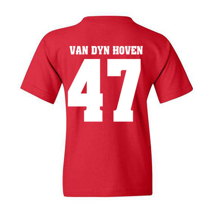 Wisconsin - NCAA Football : Evan Van Dyn Hoven - Sports Shersey Youth T-Shirt-1