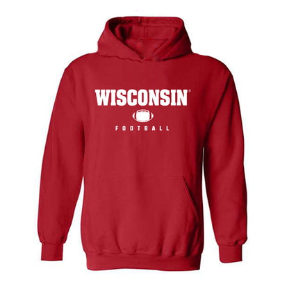 Wisconsin - NCAA Football : jaylen williams - Sports Shersey Hooded Sweatshirt-0
