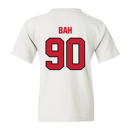 Wisconsin - NCAA Football : Djidjou Bah - Sports Shersey Youth T-Shirt-1