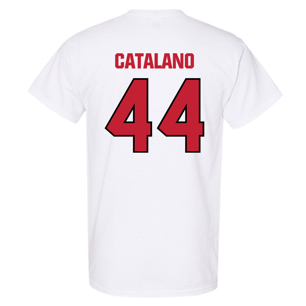 Wisconsin - NCAA Football : Cooper Catalano - Sports Shersey T-Shirt-1