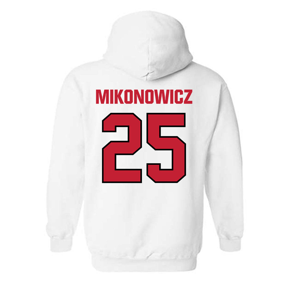 Wisconsin - NCAA Football : Will Mikonowicz - Sports Shersey Hooded Sweatshirt-1