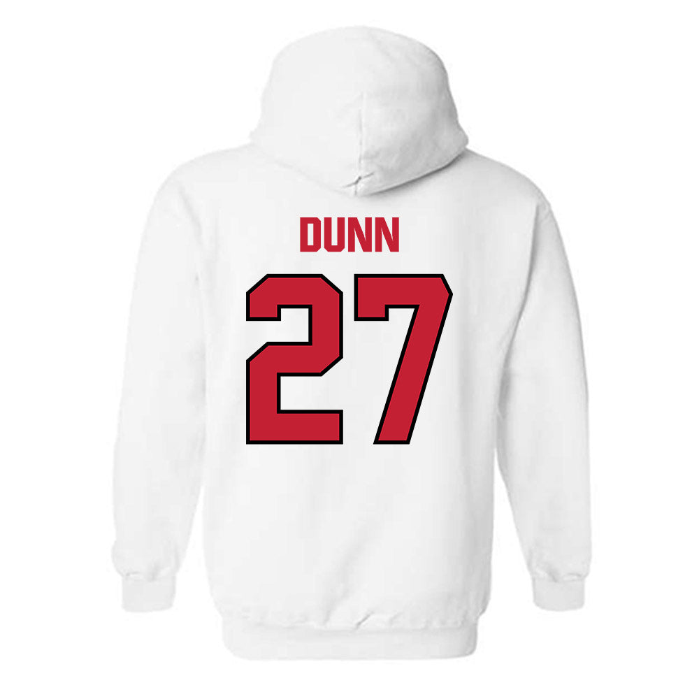 Wisconsin - NCAA Football : Raphael Dunn - Sports Shersey Hooded Sweatshirt-1