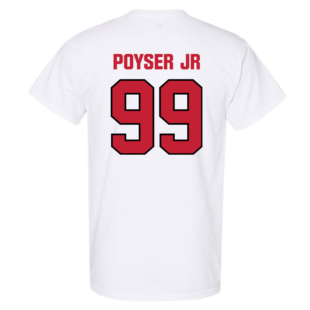 Wisconsin - NCAA Football : Jermaine Poyser Jr - Sports Shersey T-Shirt-1