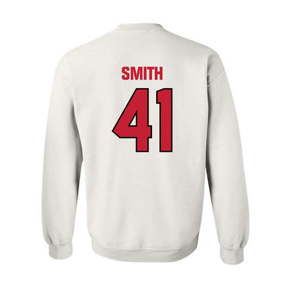 Wisconsin - NCAA Football : McCoy Smith - Sports Shersey Crewneck Sweatshirt-1
