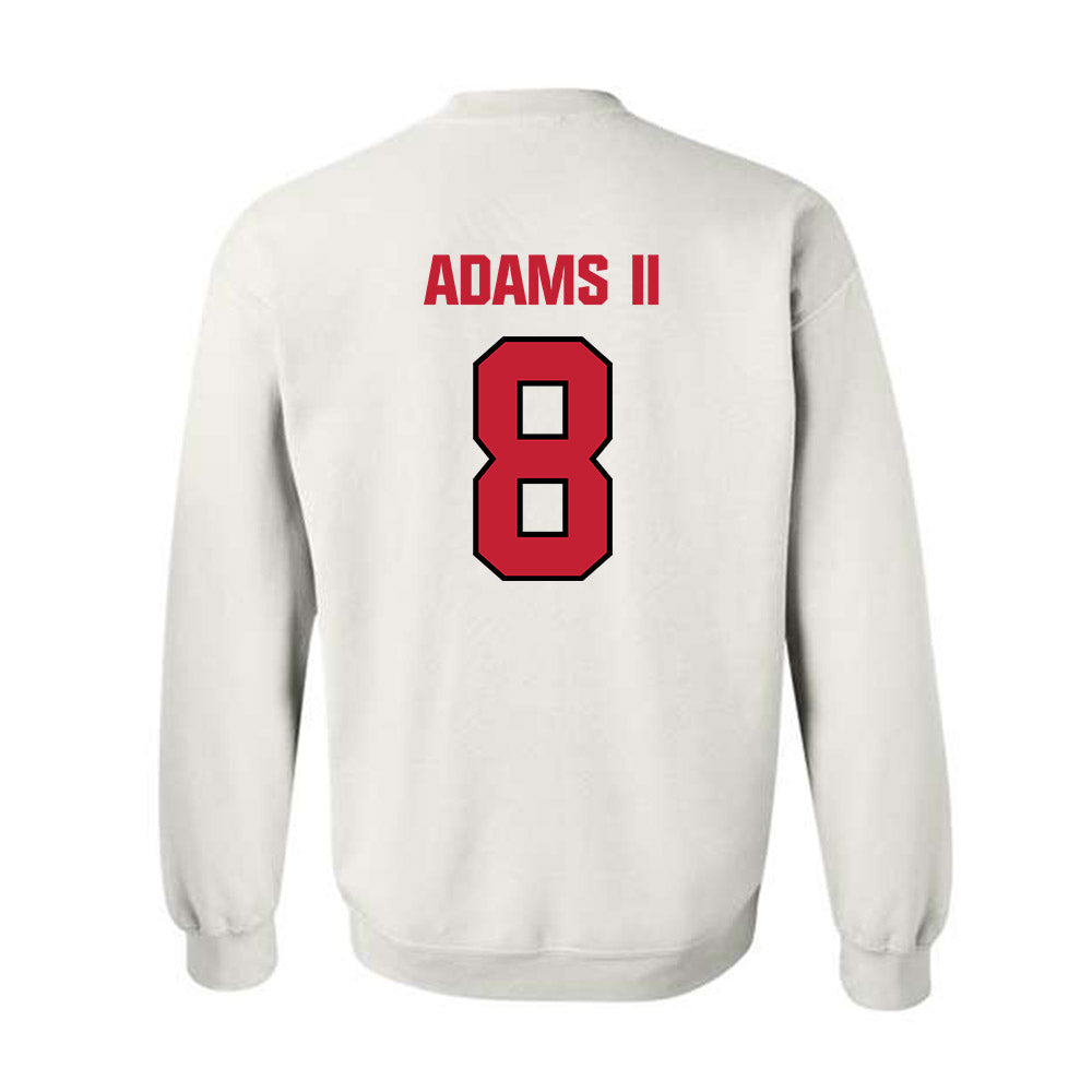 Wisconsin - NCAA Football : Michael Adams II - Sports Shersey Crewneck Sweatshirt-1