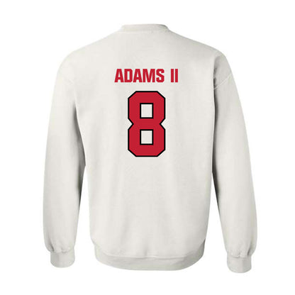 Wisconsin - NCAA Football : Michael Adams II - Sports Shersey Crewneck Sweatshirt-1