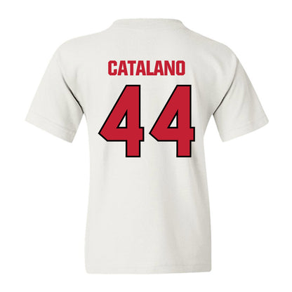 Wisconsin - NCAA Football : Cooper Catalano - Sports Shersey Youth T-Shirt-1