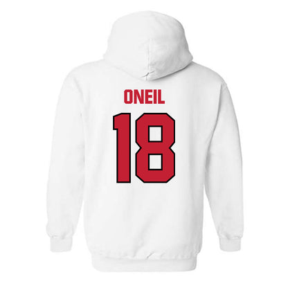 Wisconsin - NCAA Football : Danny ONeil - Sports Shersey Hooded Sweatshirt-1