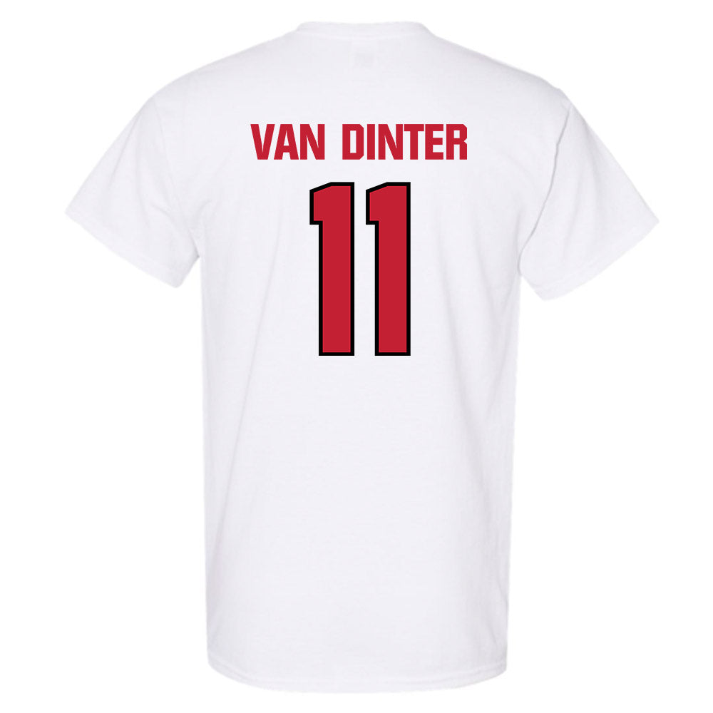 Wisconsin - NCAA Football : Carson Van Dinter - Sports Shersey T-Shirt-1