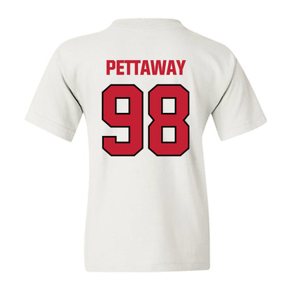 Wisconsin - NCAA Football : Torin Pettaway - Sports Shersey Youth T-Shirt-1