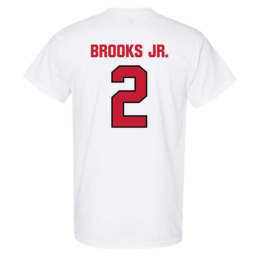 Wisconsin - NCAA Football : Chris Brooks Jr. - Sports Shersey T-Shirt-1