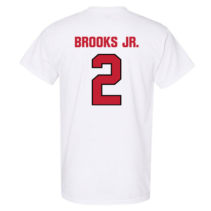 Wisconsin - NCAA Football : Chris Brooks Jr. - Sports Shersey T-Shirt-1