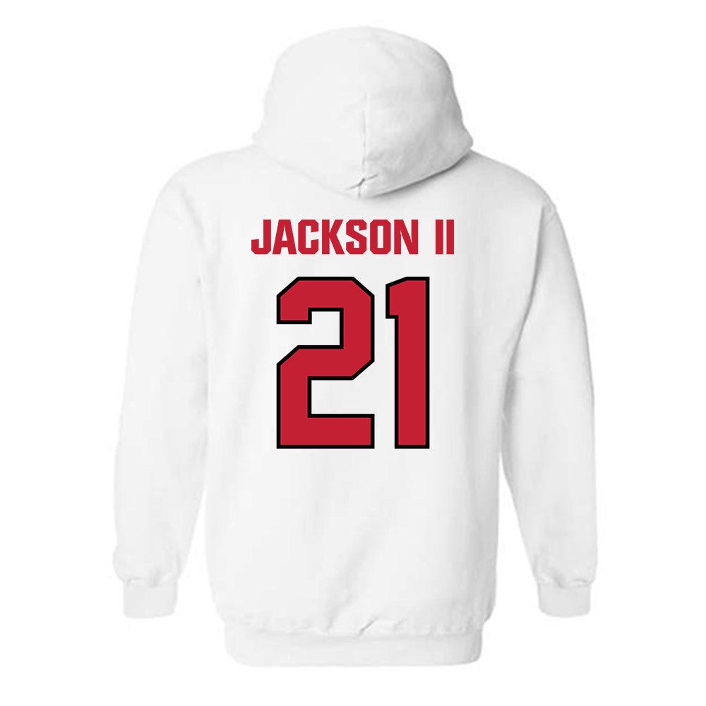 Wisconsin - NCAA Football : Bryan Jackson II - Sports Shersey Hooded Sweatshirt-1