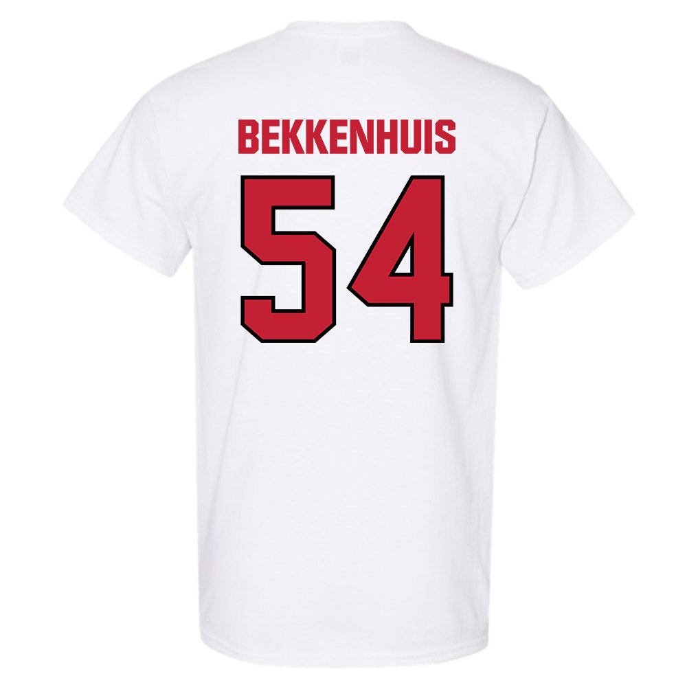 Wisconsin - NCAA Football : Brady Bekkenhuis - Sports Shersey T-Shirt-1