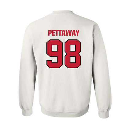 Wisconsin - NCAA Football : Torin Pettaway - Sports Shersey Crewneck Sweatshirt-1