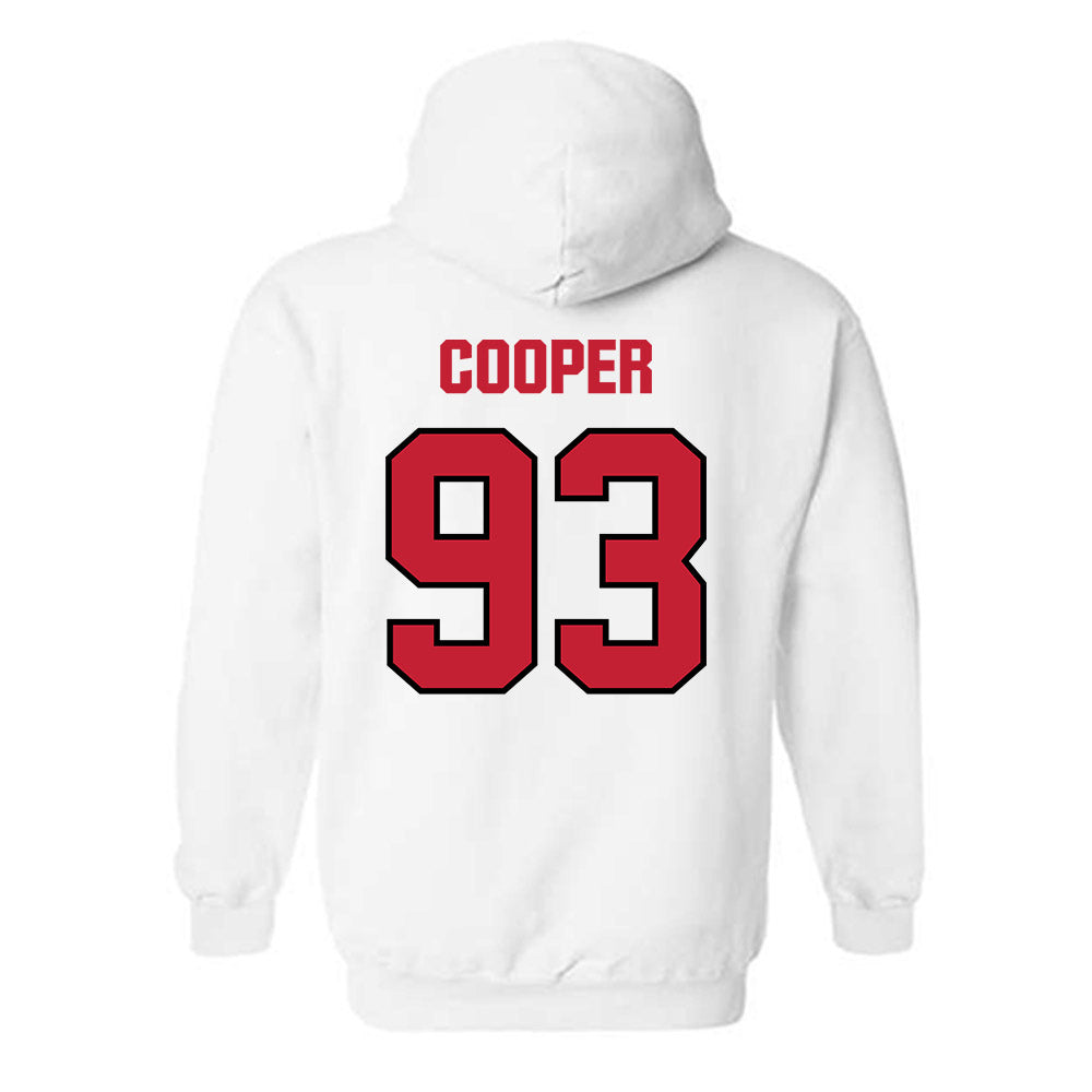 Wisconsin - NCAA Football : DeNigel Cooper - Sports Shersey Hooded Sweatshirt-1