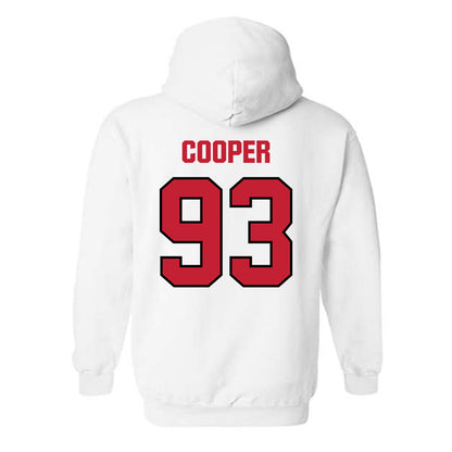 Wisconsin - NCAA Football : DeNigel Cooper - Sports Shersey Hooded Sweatshirt-1