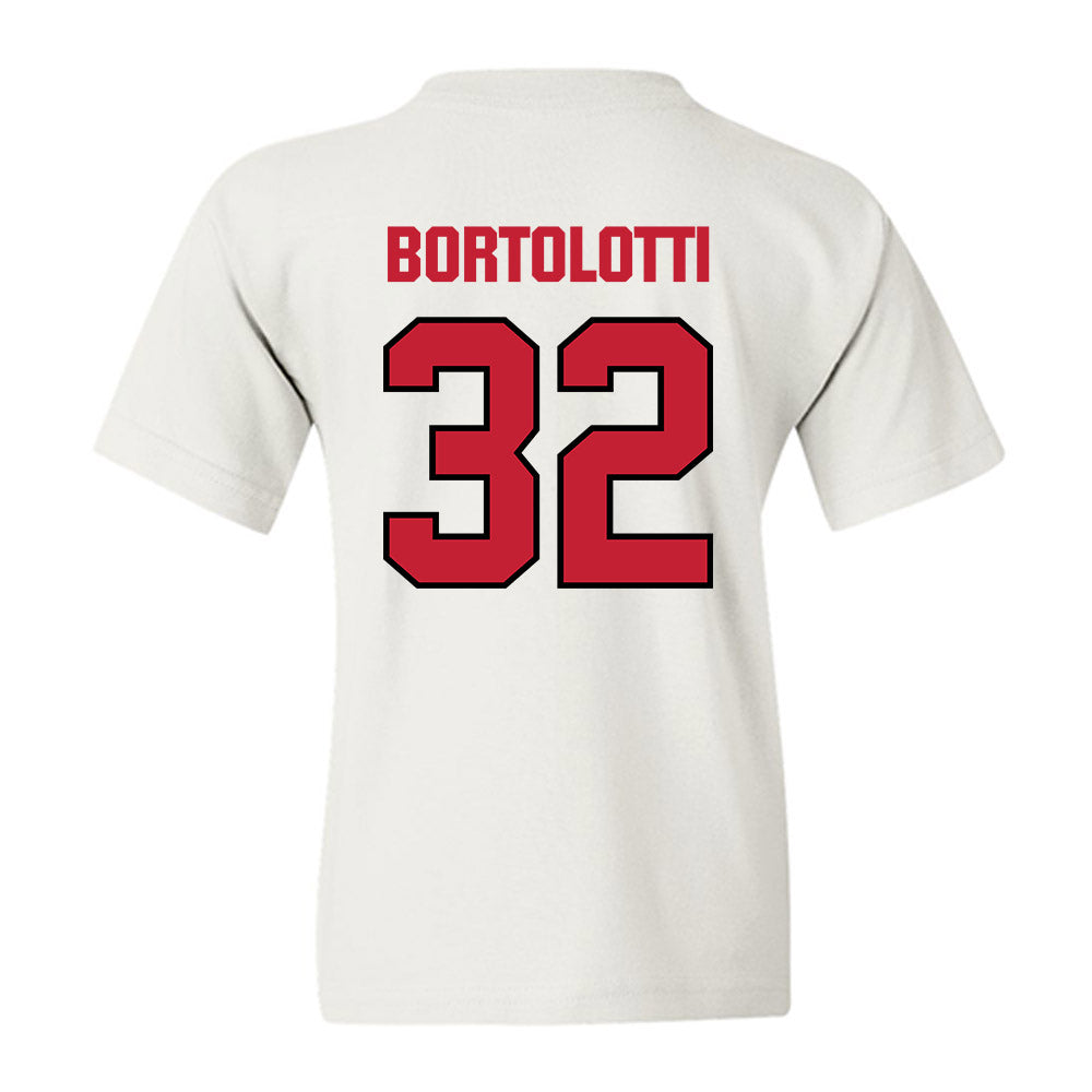 Wisconsin - NCAA Football : Harrison Bortolotti - Sports Shersey Youth T-Shirt-1