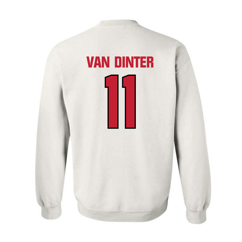 Wisconsin - NCAA Football : Carson Van Dinter - Sports Shersey Crewneck Sweatshirt-1