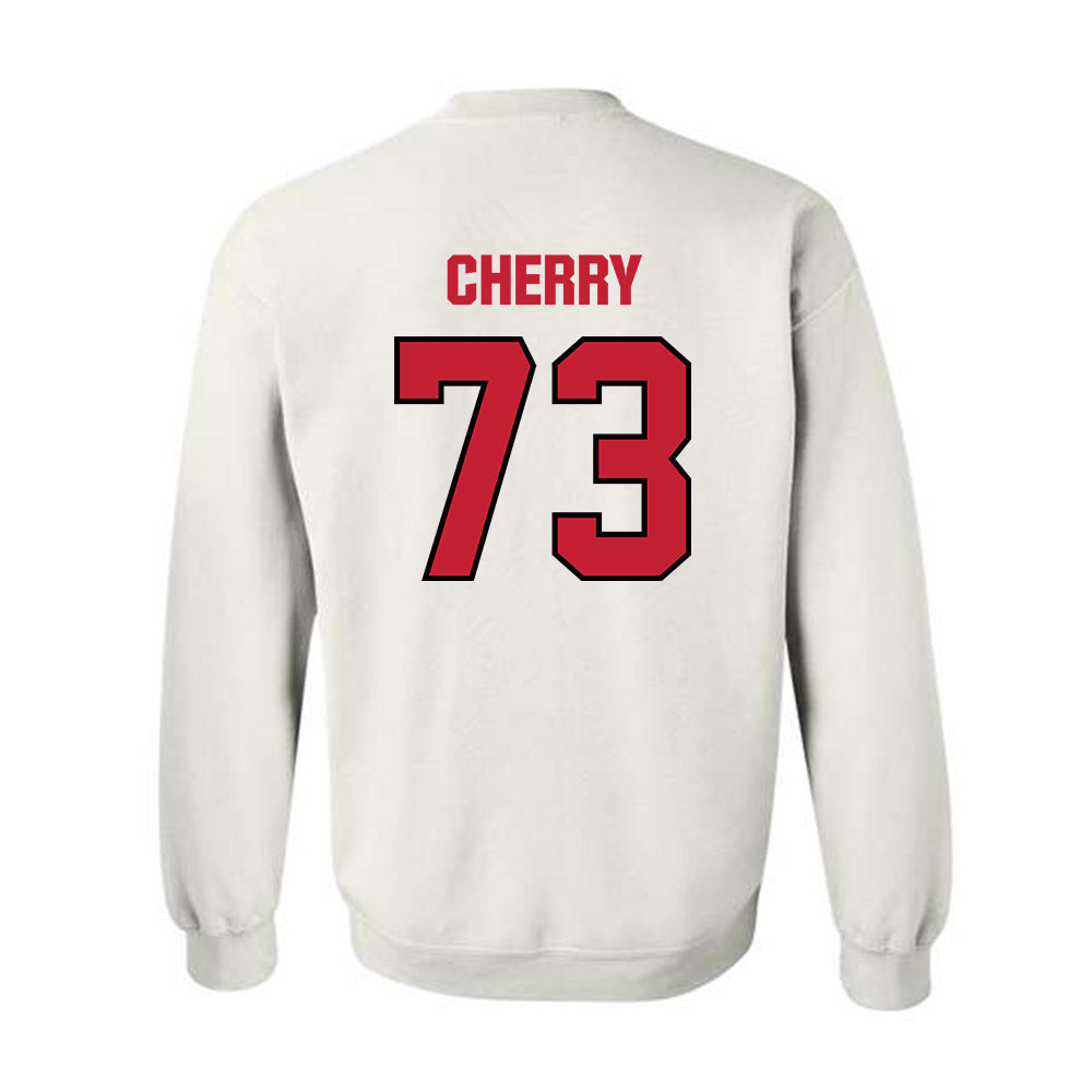 Wisconsin - NCAA Football : Blake Cherry - Sports Shersey Crewneck Sweatshirt-1