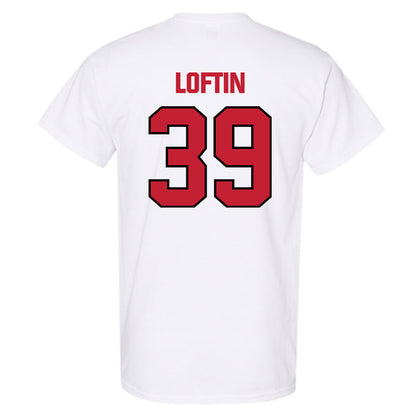 Wisconsin - NCAA Football : Jayden Loftin - Sports Shersey T-Shirt-1