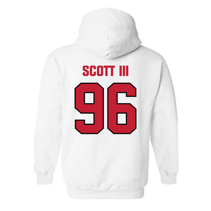 Wisconsin - NCAA Football : Arthur Scott III - Sports Shersey Hooded Sweatshirt-1