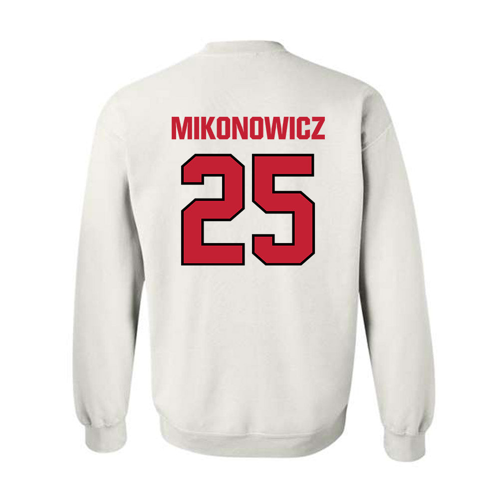 Wisconsin - NCAA Football : Will Mikonowicz - Sports Shersey Crewneck Sweatshirt-1