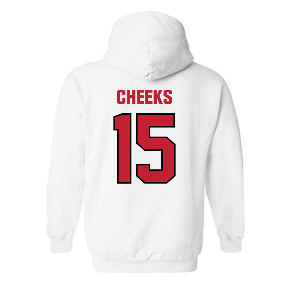 Wisconsin - NCAA Football : Sebastian Cheeks - Sports Shersey Hooded Sweatshirt-1