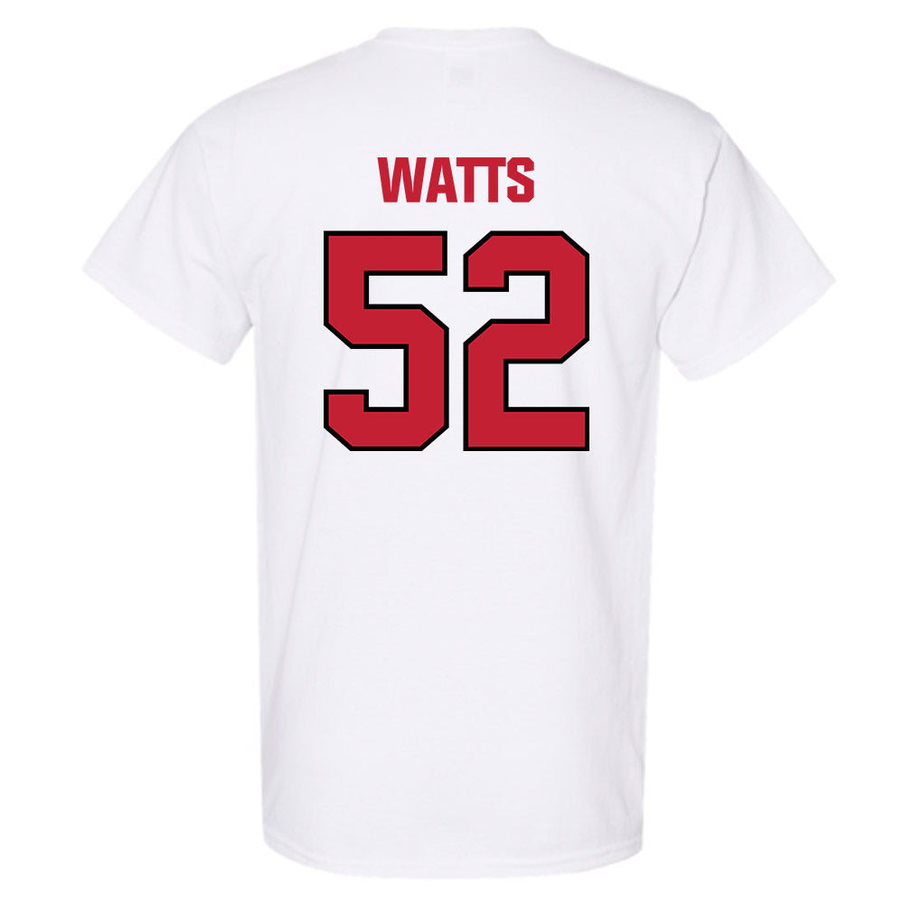 Wisconsin - NCAA Football : Hardy Watts - Sports Shersey T-Shirt-1