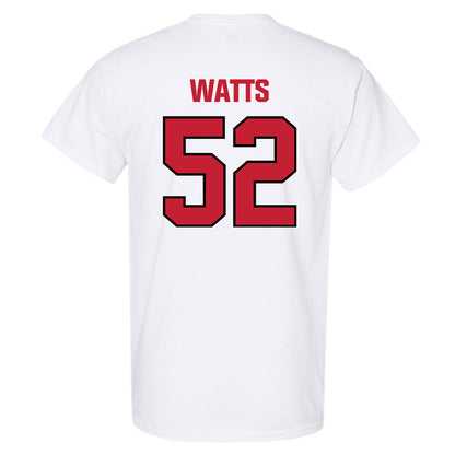 Wisconsin - NCAA Football : Hardy Watts - Sports Shersey T-Shirt-1