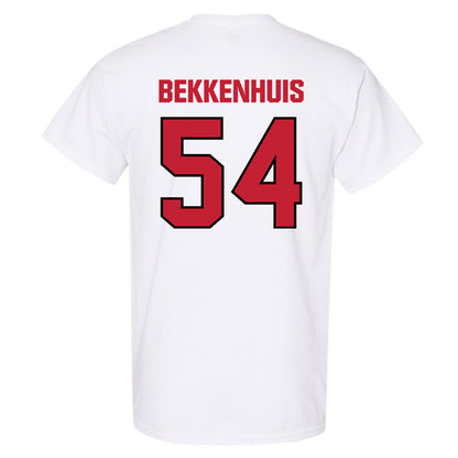 Wisconsin - NCAA Football : Brady Bekkenhuis - Sports Shersey T-Shirt-1