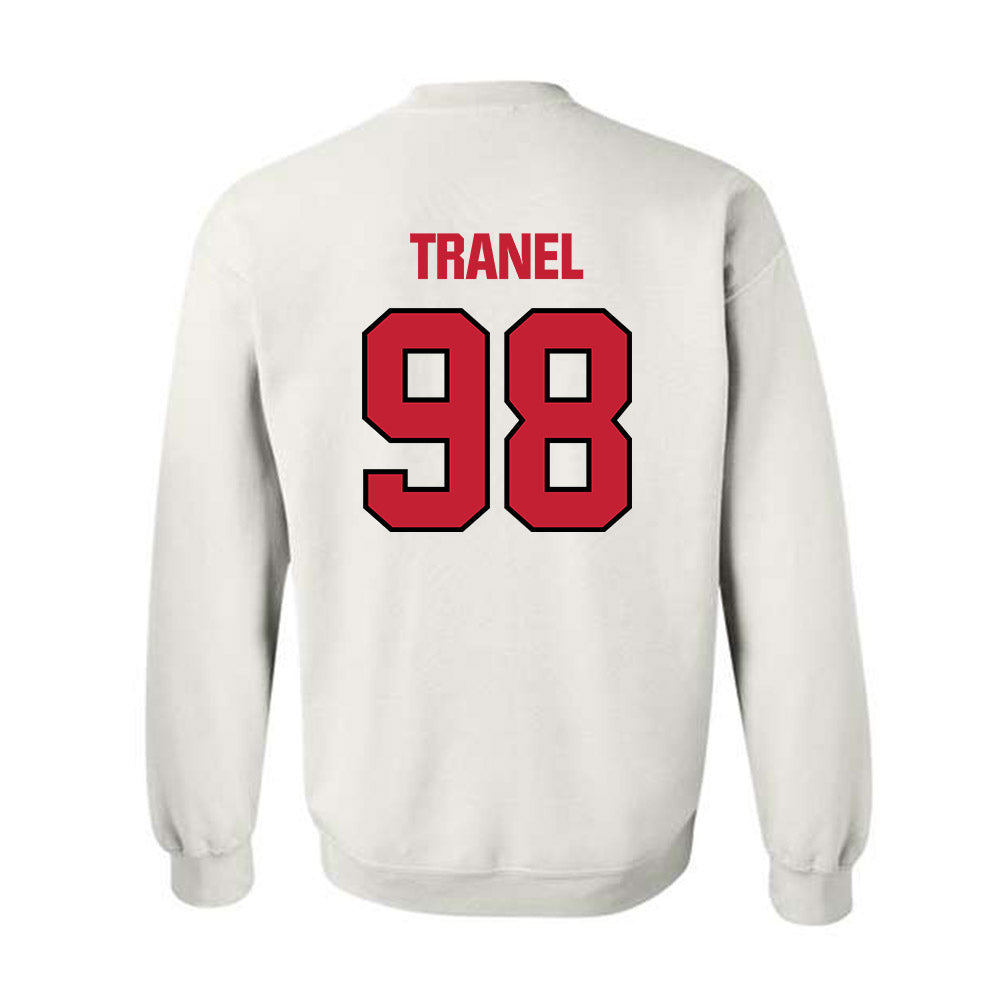 Wisconsin - NCAA Football : Ethan Tranel - Sports Shersey Crewneck Sweatshirt-1