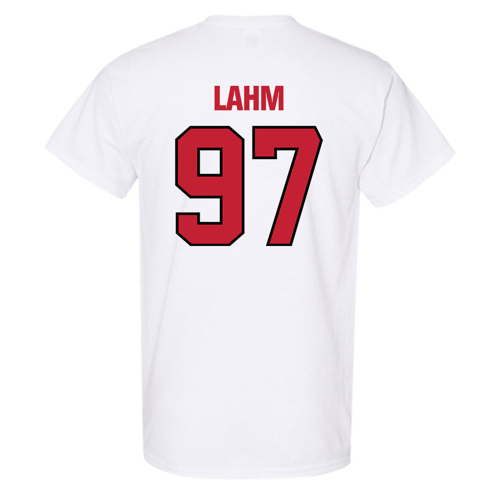 Wisconsin - NCAA Football : Gavin Lahm - Sports Shersey T-Shirt-1