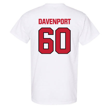 Wisconsin - NCAA Football : Nolan Davenport - Sports Shersey T-Shirt-1