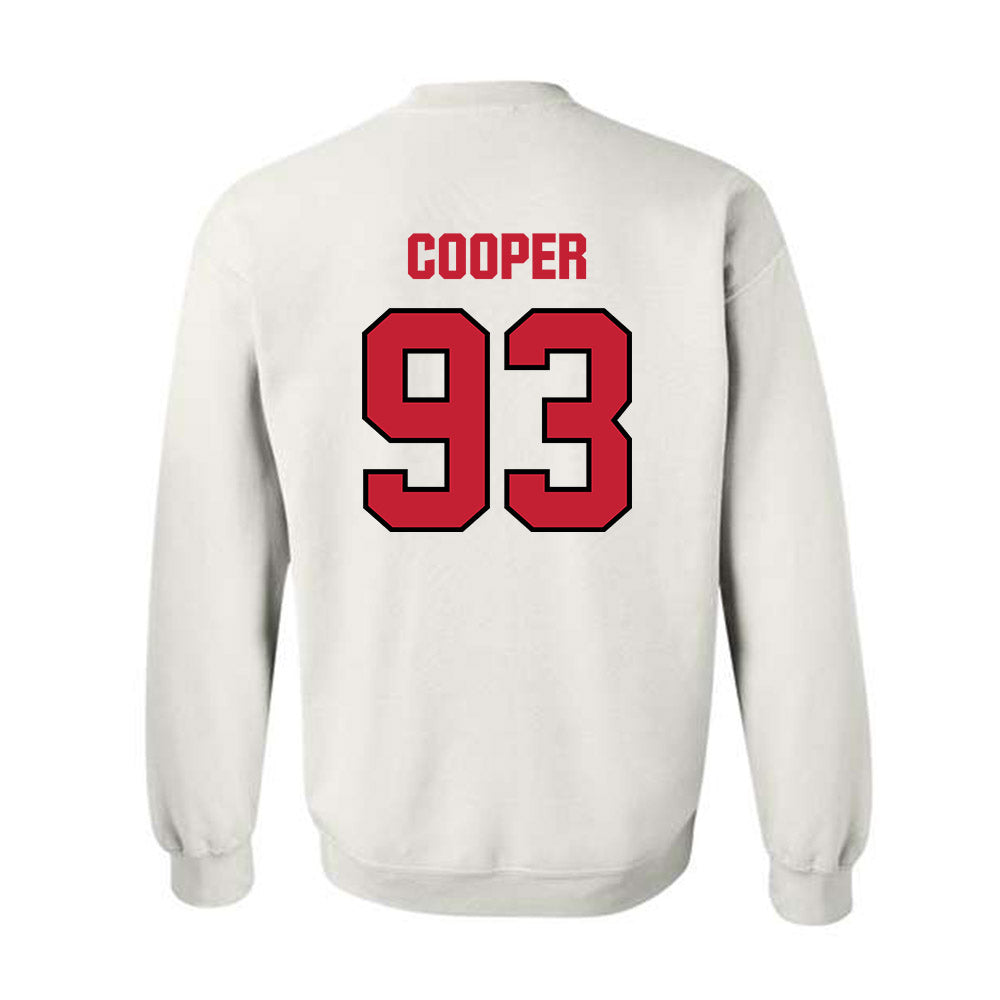 Wisconsin - NCAA Football : DeNigel Cooper - Sports Shersey Crewneck Sweatshirt-1