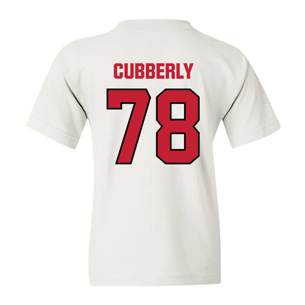Wisconsin - NCAA Football : Colin Cubberly - Sports Shersey Youth T-Shirt-1