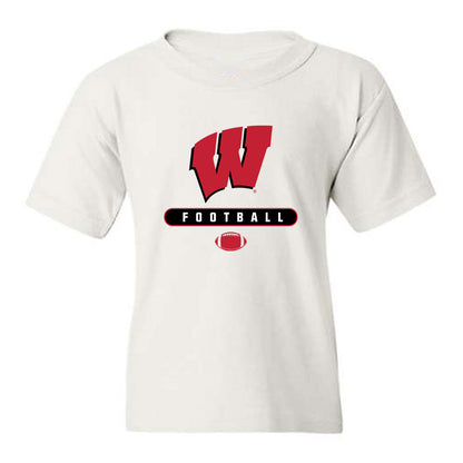 Wisconsin - NCAA Football : Will Kelly - Sports Shersey Youth T-Shirt-0