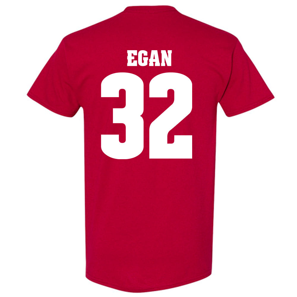 Wisconsin - NCAA Women's Volleyball : Grace Egan - Sports Shersey T-Shirt-1