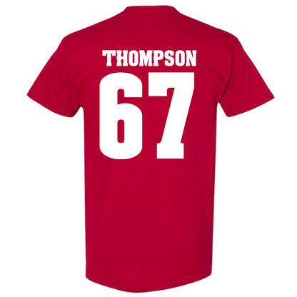 Wisconsin - NCAA Women's Volleyball : Halle Thompson - Sports Shersey T-Shirt-1