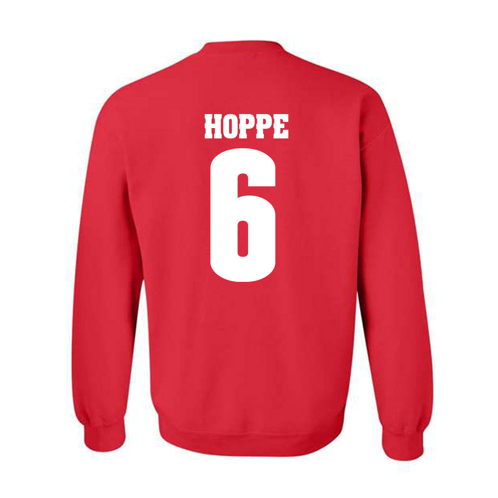 Wisconsin - NCAA Women's Volleyball : Isabelle Hoppe - Sports Shersey Crewneck Sweatshirt-1