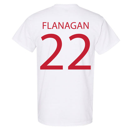 Wisconsin - NCAA Women's Volleyball : Audrey Flanagan - Sports Shersey T-Shirt-1