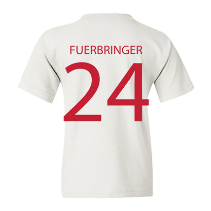 Wisconsin - NCAA Women's Volleyball : Charlie Fuerbringer - Sports Shersey Youth T-Shirt-1