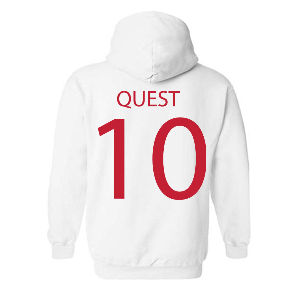 Wisconsin - NCAA Women's Volleyball : Madison Quest - Sports Shersey Hooded Sweatshirt-1