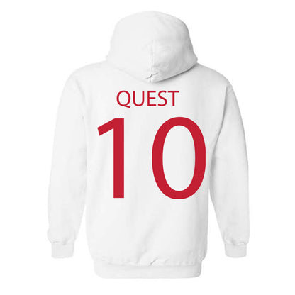 Wisconsin - NCAA Women's Volleyball : Madison Quest - Sports Shersey Hooded Sweatshirt-1
