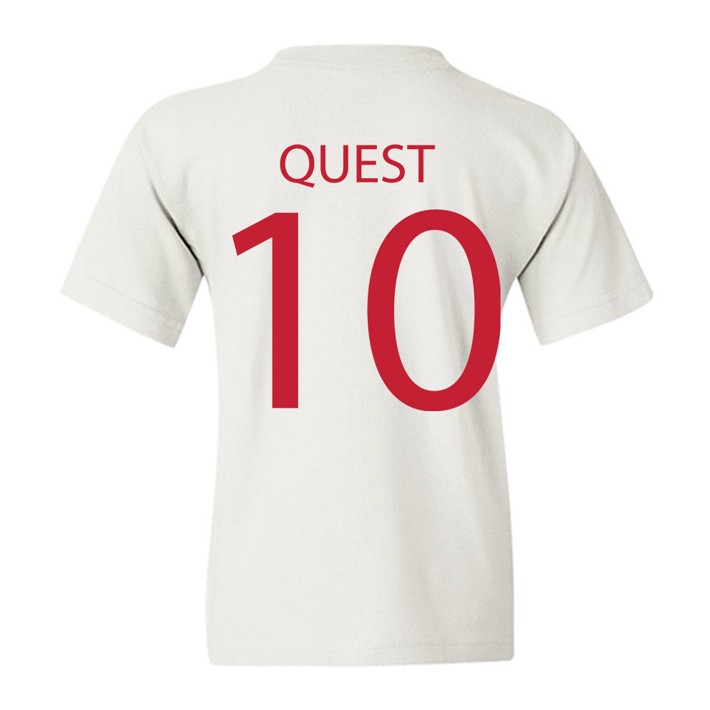 Wisconsin - NCAA Women's Volleyball : Madison Quest - Sports Shersey Youth T-Shirt-1