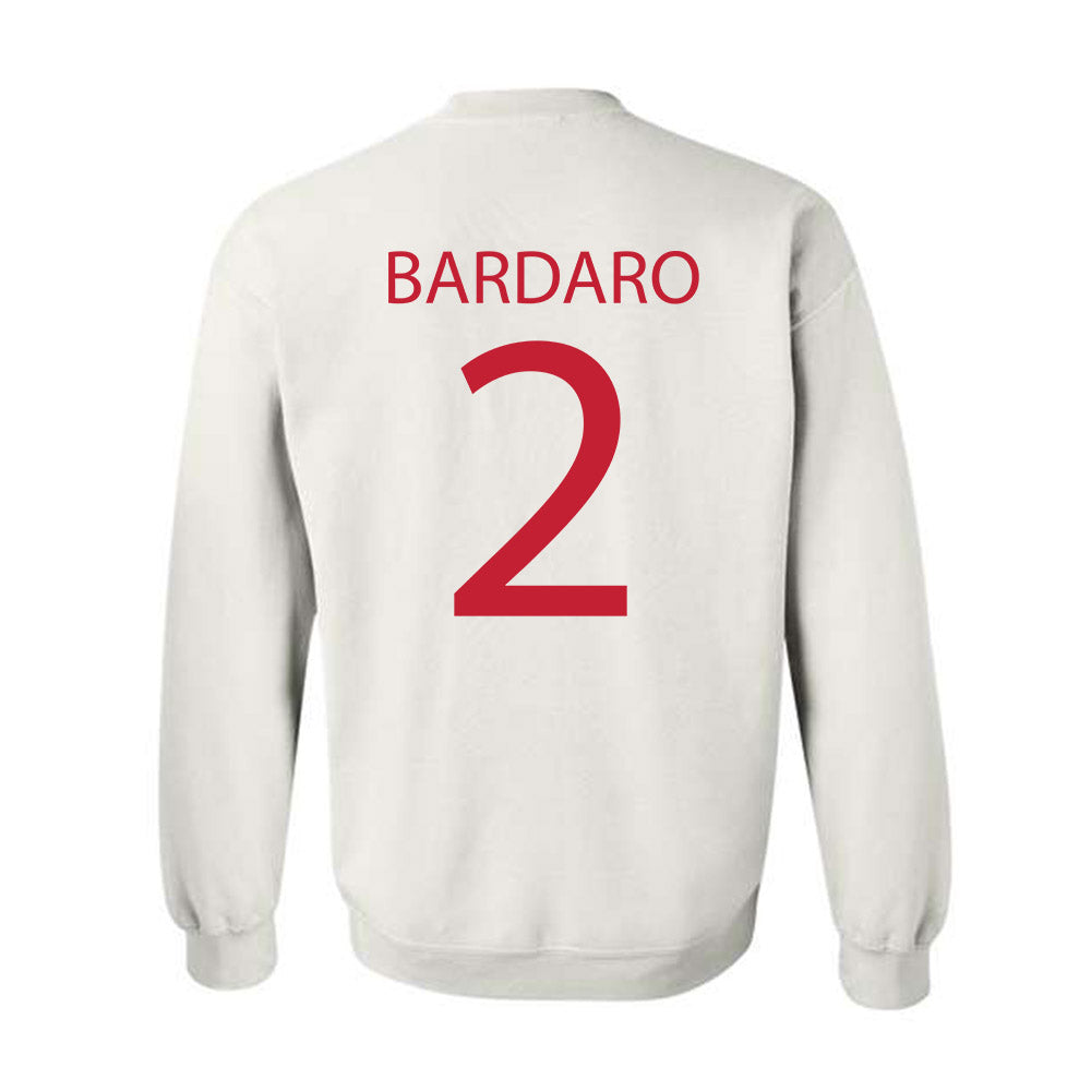 Wisconsin - NCAA Women's Volleyball : Anna Bardaro - Sports Shersey Crewneck Sweatshirt-1