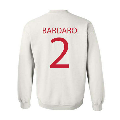 Wisconsin - NCAA Women's Volleyball : Anna Bardaro - Sports Shersey Crewneck Sweatshirt-1