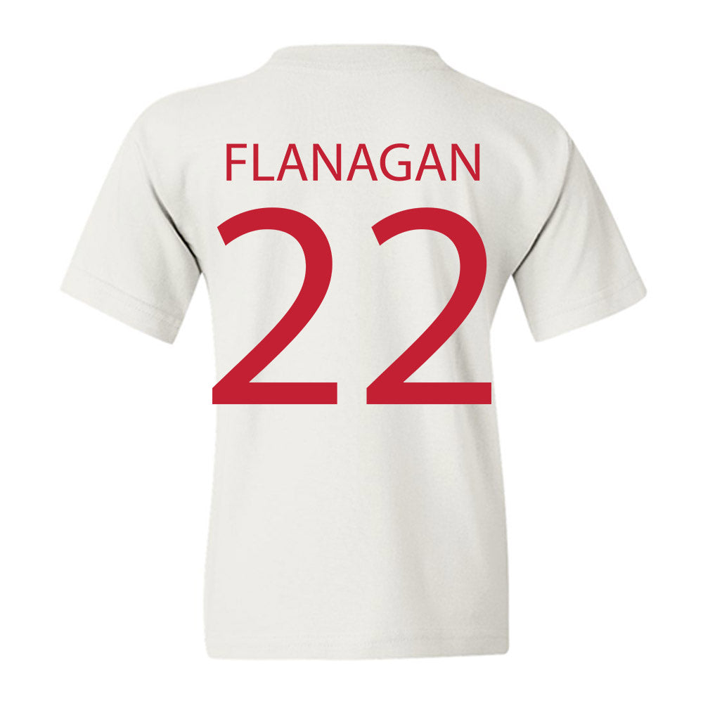 Wisconsin - NCAA Women's Volleyball : Audrey Flanagan - Sports Shersey Youth T-Shirt-1