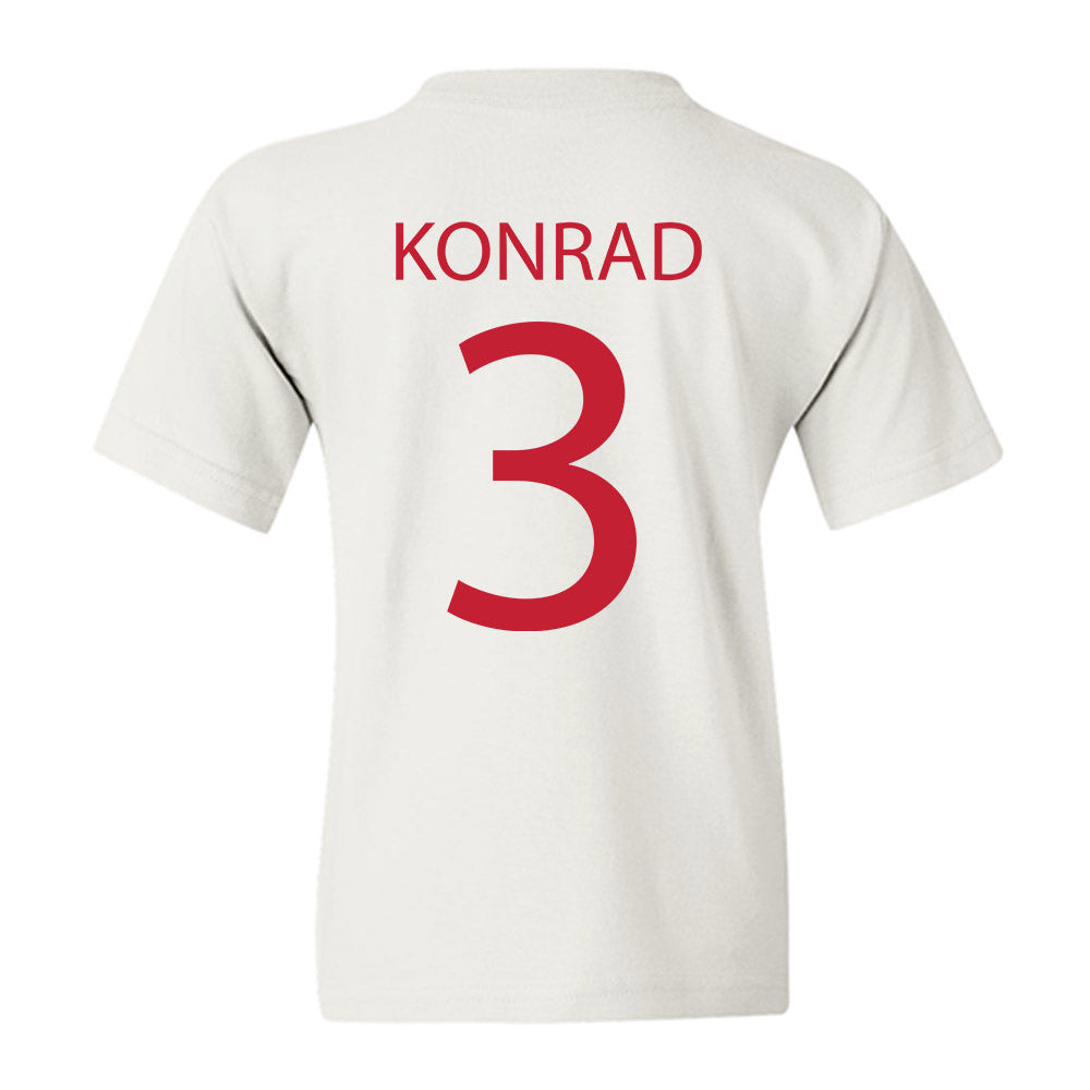 Wisconsin - NCAA Women's Volleyball : Alyssa Konrad - Sports Shersey Youth T-Shirt-1