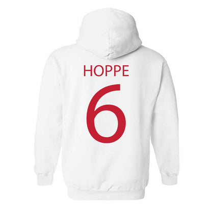 Wisconsin - NCAA Women's Volleyball : Isabelle Hoppe - Sports Shersey Hooded Sweatshirt-1